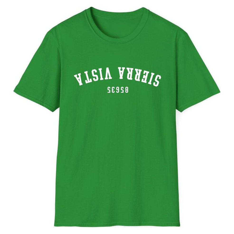 SIERRA VISTA 85635 ARCHED - UPSIDE DOWN — Irish Green