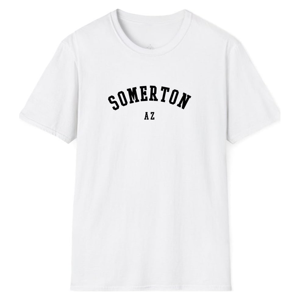 SOMERTON ARIZONA ARCHED — White