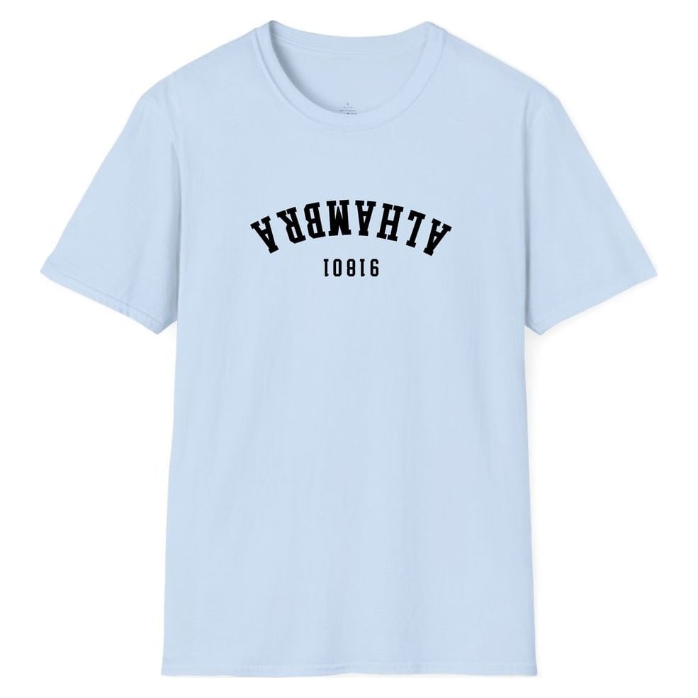 ALHAMBRA 91801 ARCHED - UPSIDE DOWN — Light Blue