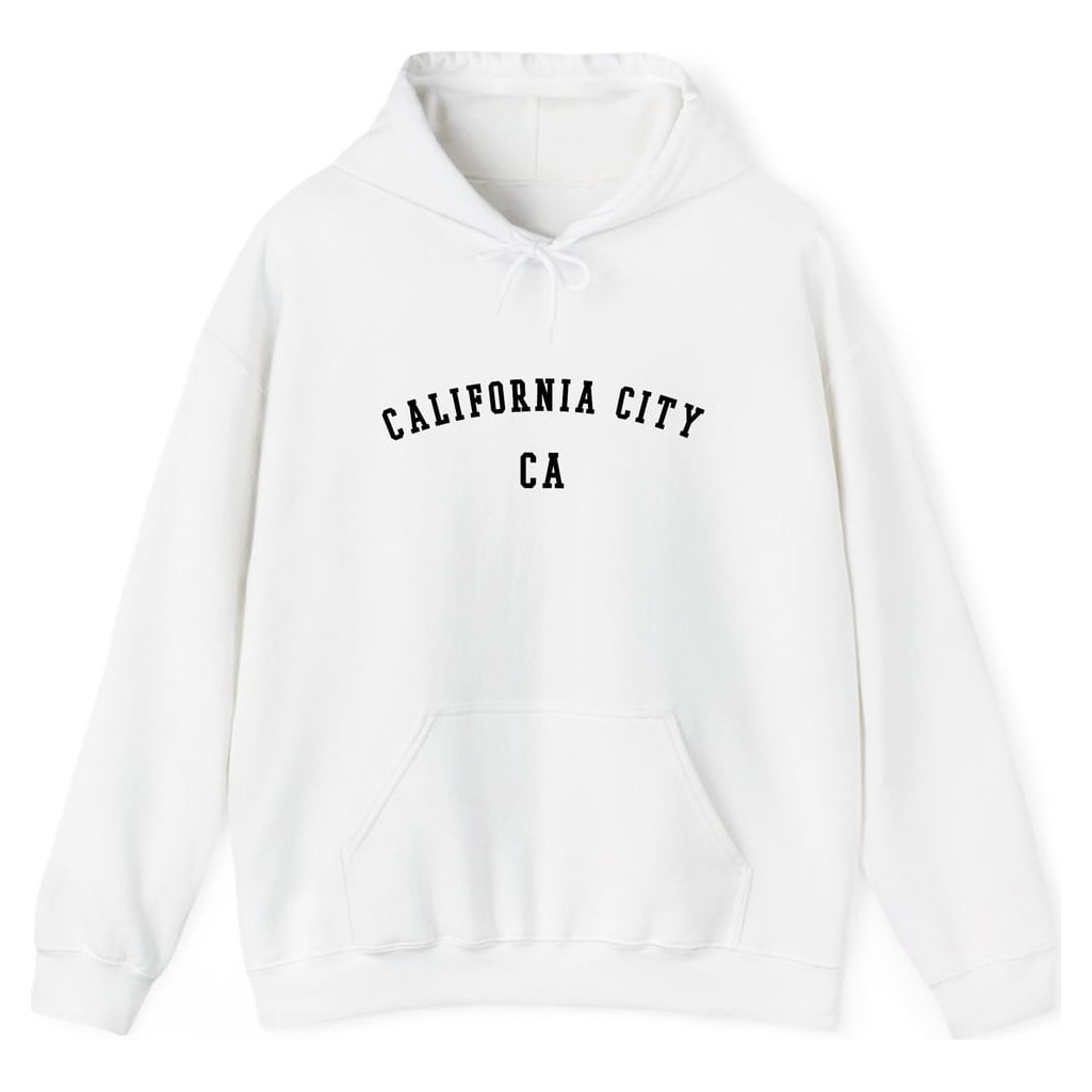 CALIFORNIA CITY CALIFORNIA ARCHED — White