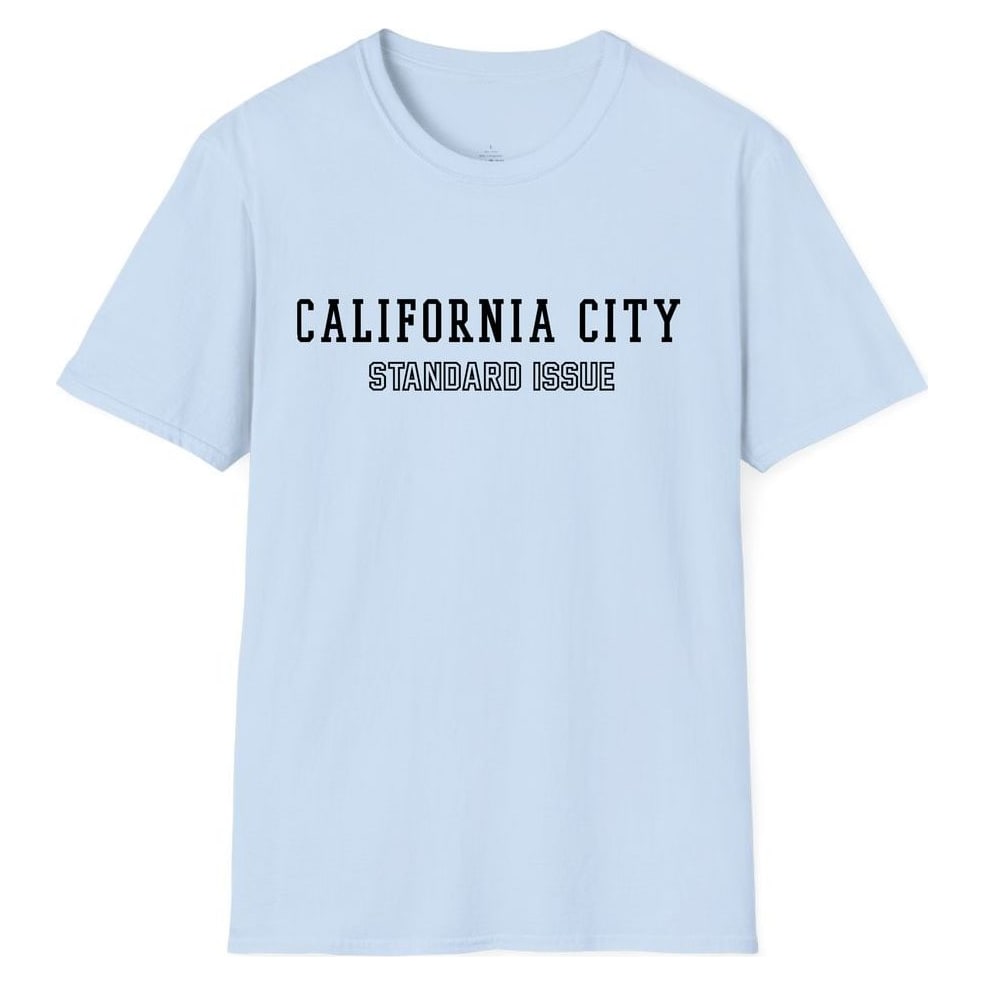 CALIFORNIA CITY STANDARD ISSUE — Light Blue
