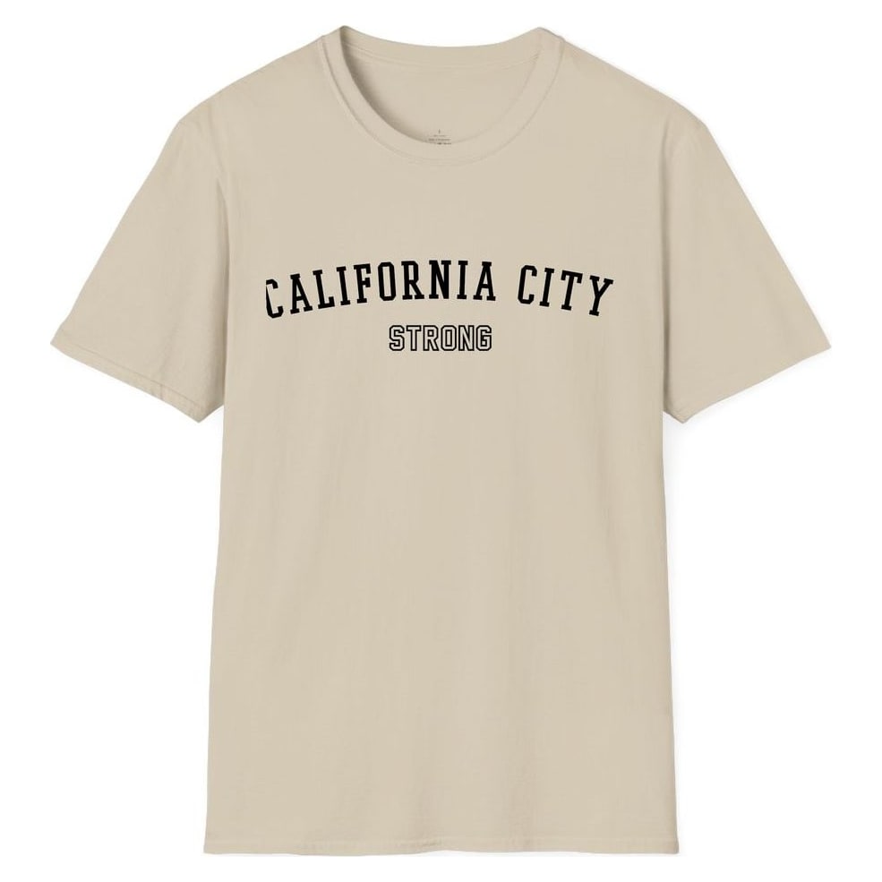 CALIFORNIA CITY STRONG — Sand