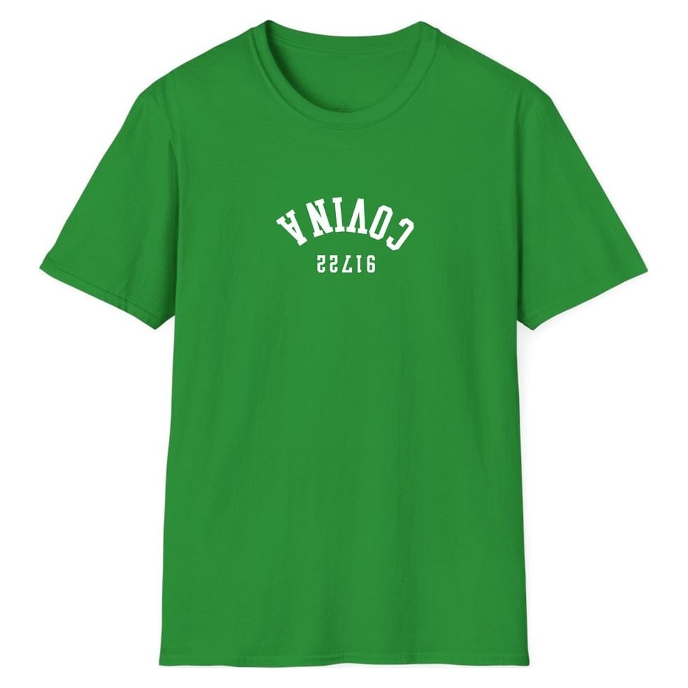 COVINA 91722 ARCHED - UPSIDE DOWN — Irish Green