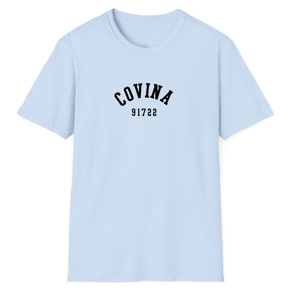 COVINA 91722 ARCHED — Light Blue