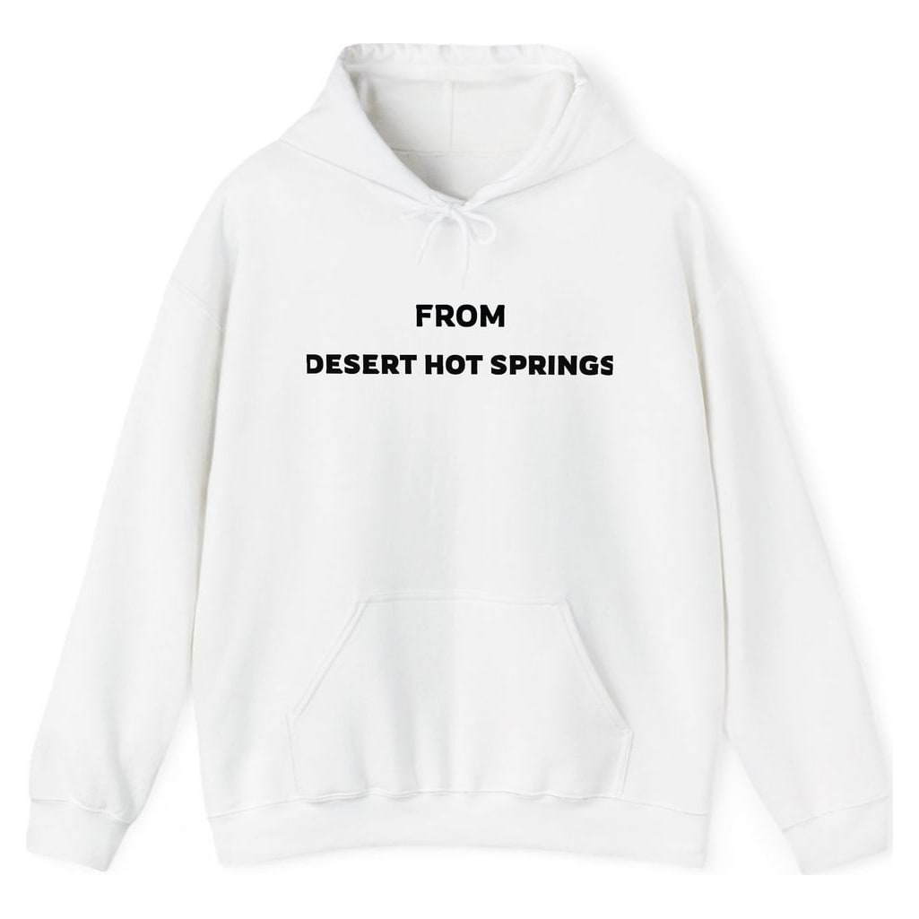 FROM DESERT HOT SPRINGS — White