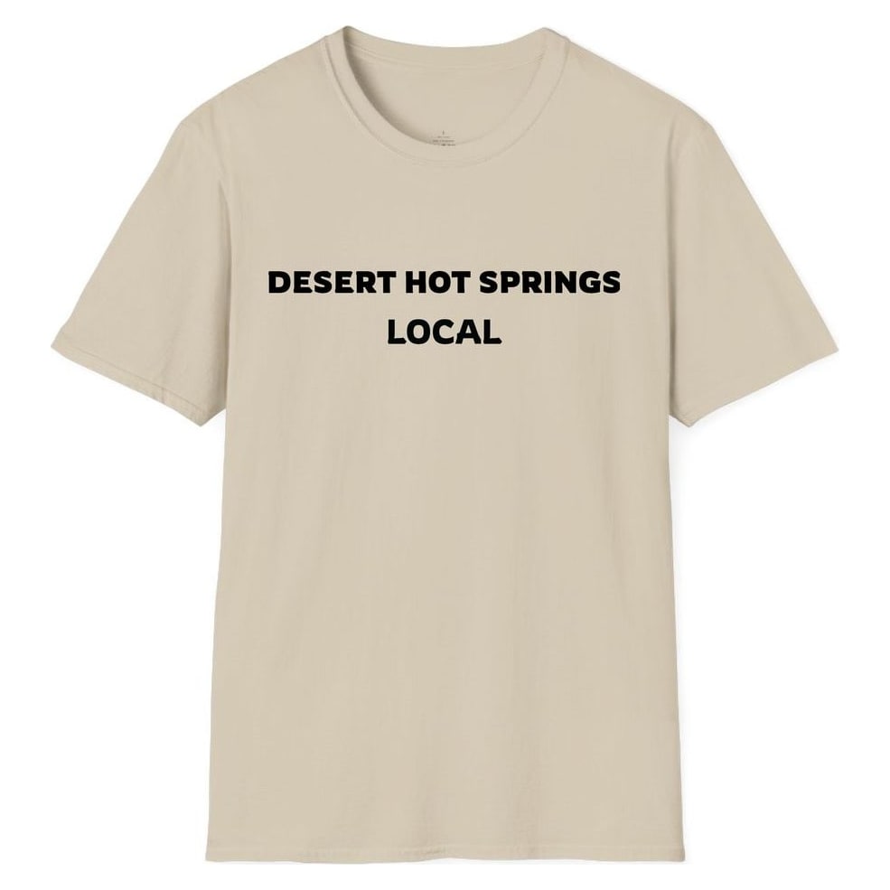 DESERT HOT SPRINGS LOCAL — Sand