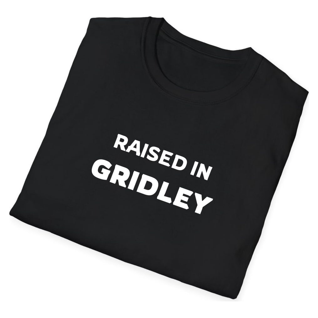 RAISED IN Gridley — Black — view 4