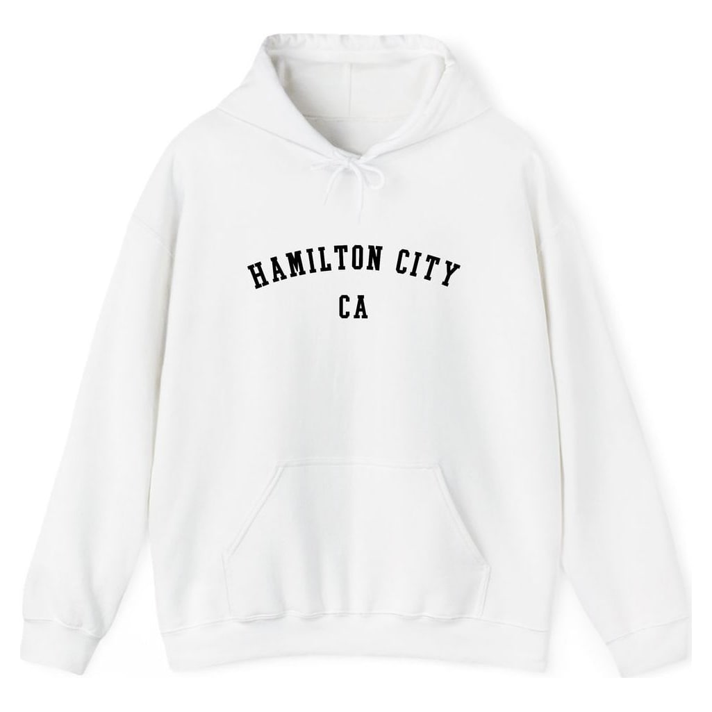 HAMILTON CITY CALIFORNIA ARCHED — White