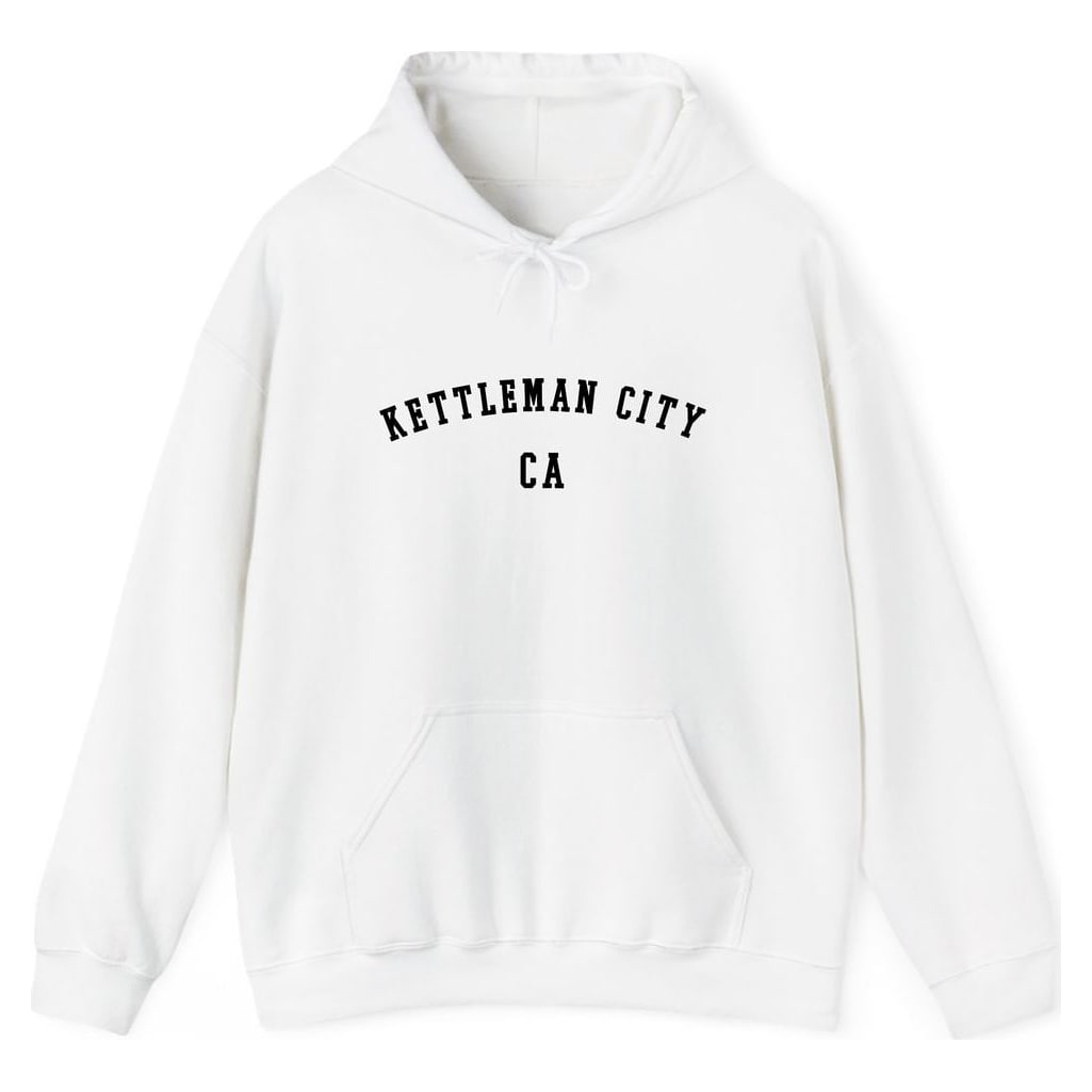 KETTLEMAN CITY CALIFORNIA ARCHED — White