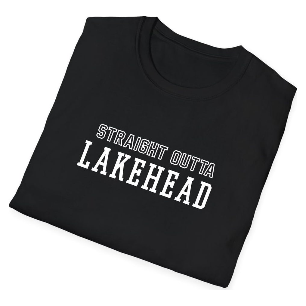 STRAIGHT OUTTA Lakehead — Black — view 4