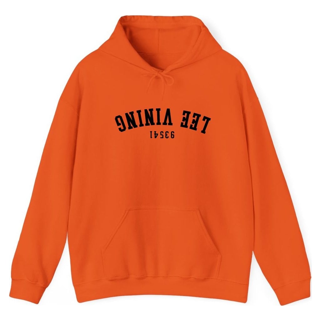 LEE VINING 93541 ARCHED - UPSIDE DOWN — Orange
