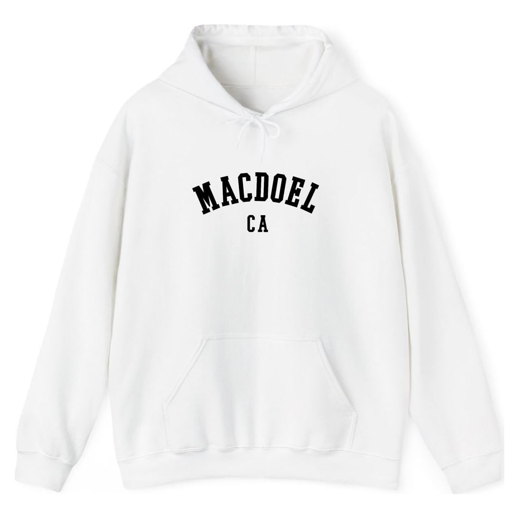 MACDOEL CALIFORNIA ARCHED — White