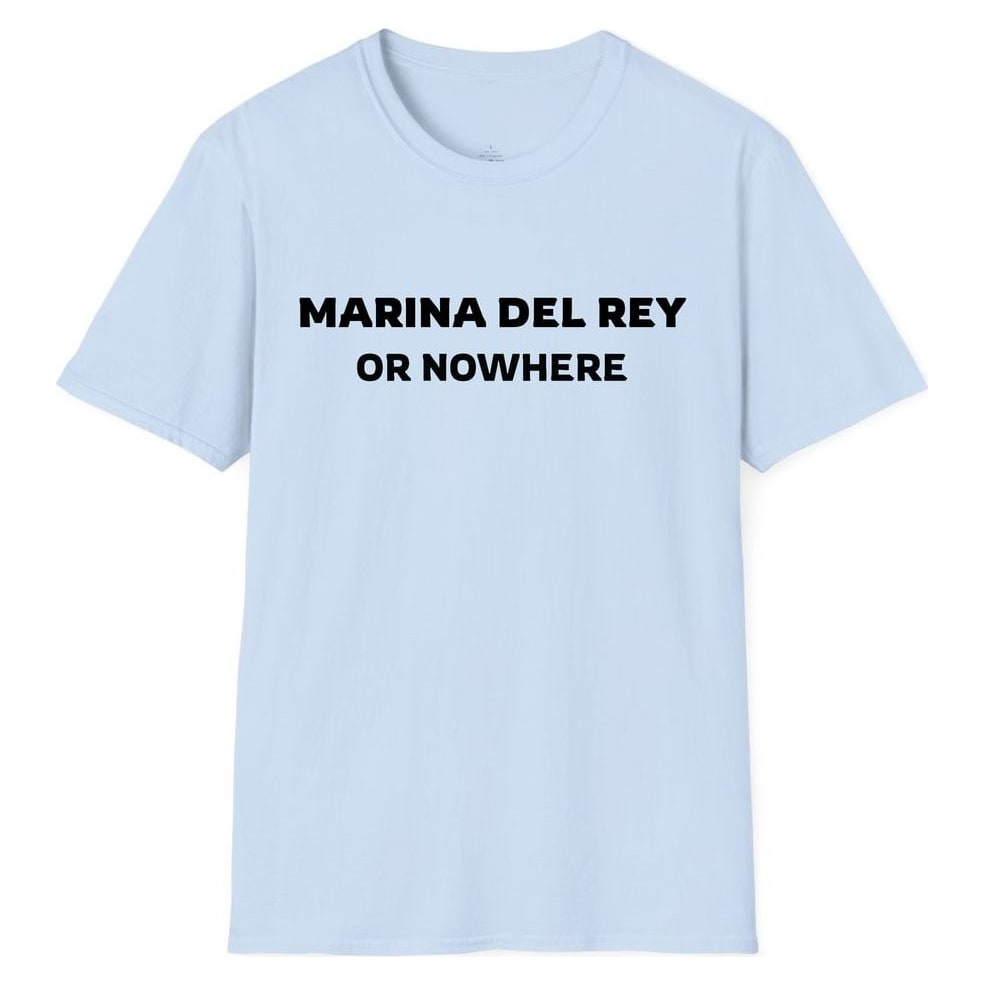 MARINA DEL REY OR NOWHERE — Light Blue