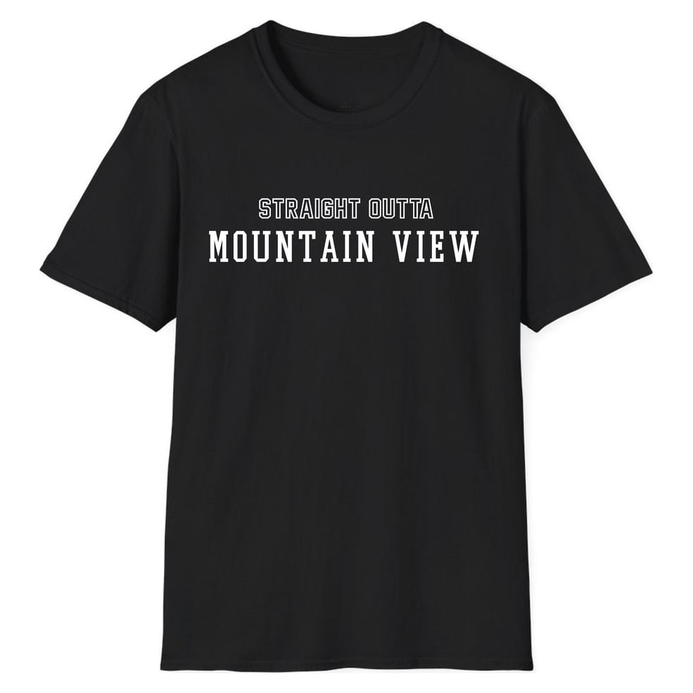 STRAIGHT OUTTA Mountain View — Black