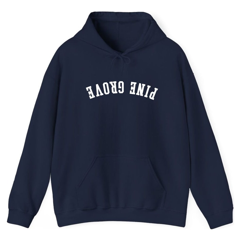 PINE GROVE ARCHED - UPSIDE DOWN — Navy