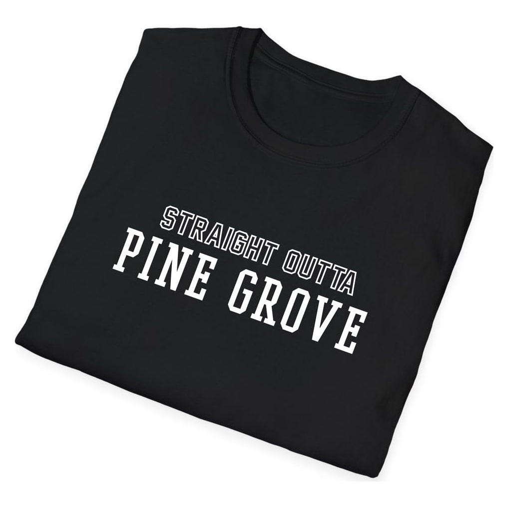 STRAIGHT OUTTA Pine Grove — Black — view 4