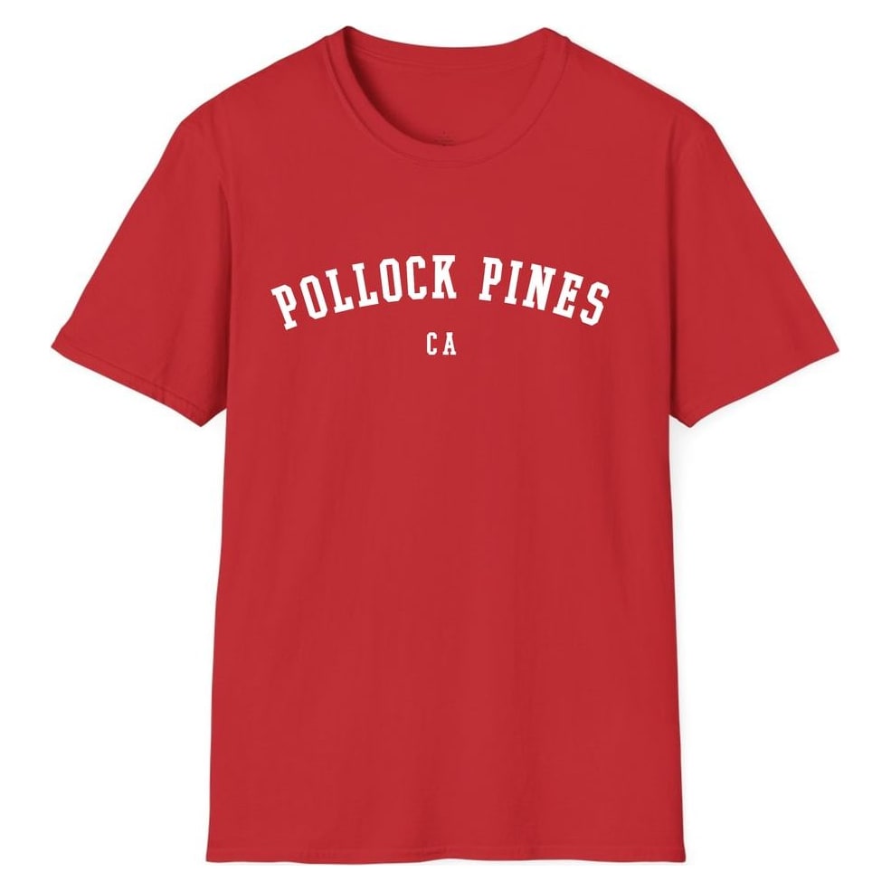 POLLOCK PINES CALIFORNIA ARCHED — Red
