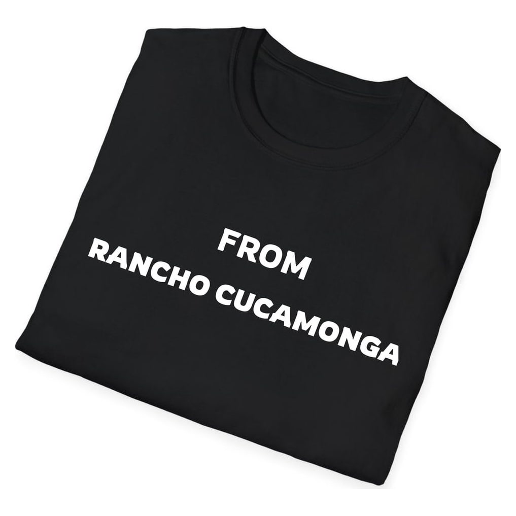 FROM Rancho Cucamonga — Black — view 4