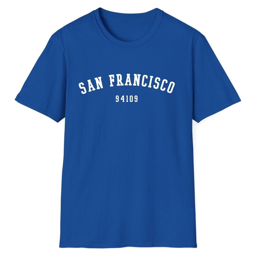 San Francisco 94109 Arched — Royal