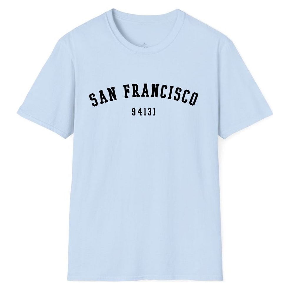 San Francisco 94131 Arched — Light Blue