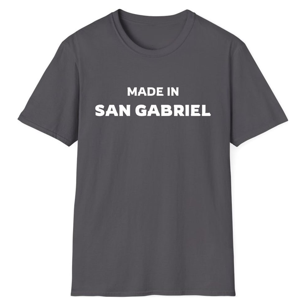 MADE IN SAN GABRIEL — Charcoal
