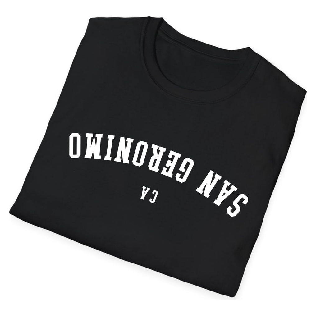 San Geronimo CALIFORNIA ARCHED - UPSIDE DOWN — Black — view 4
