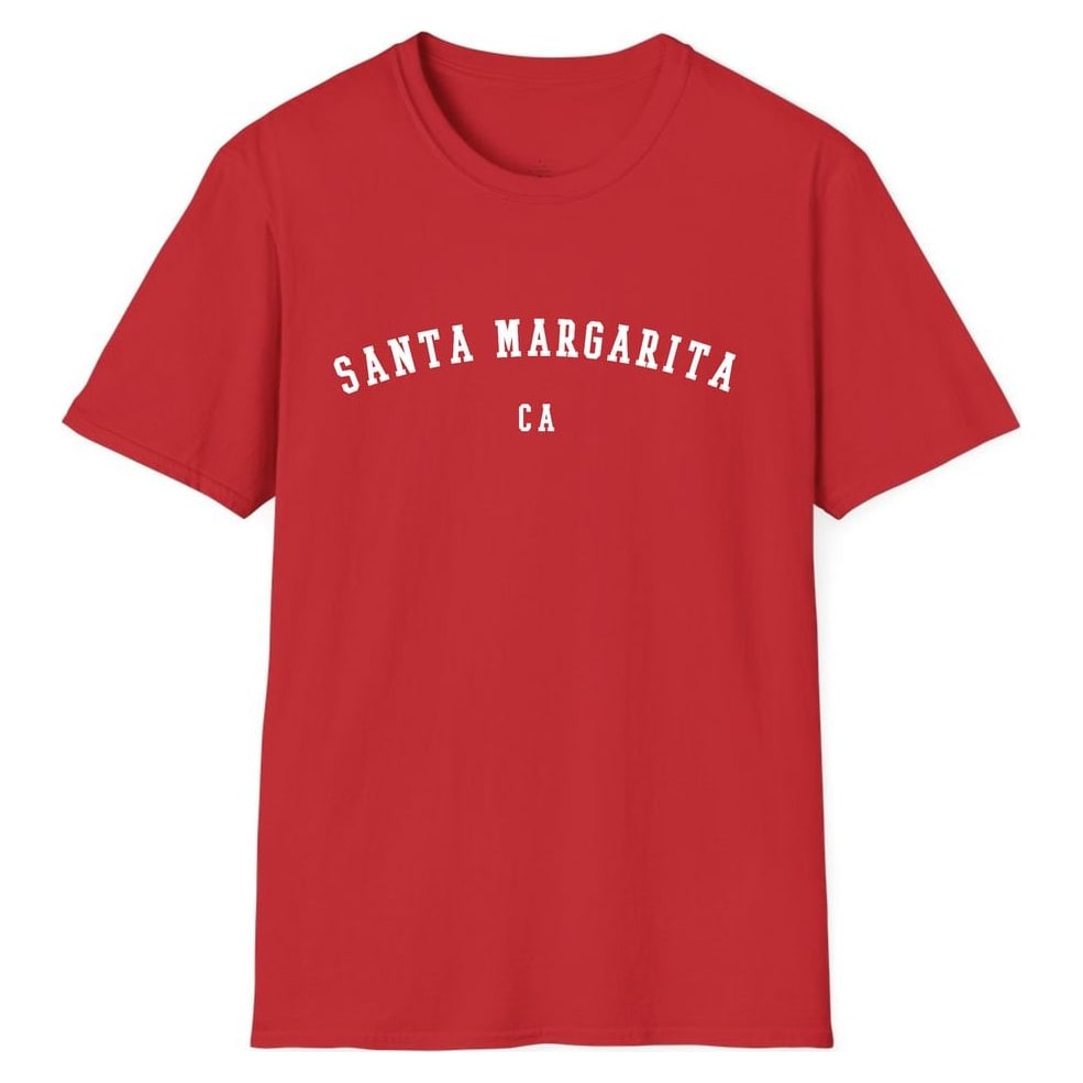 SANTA MARGARITA CALIFORNIA ARCHED — Red