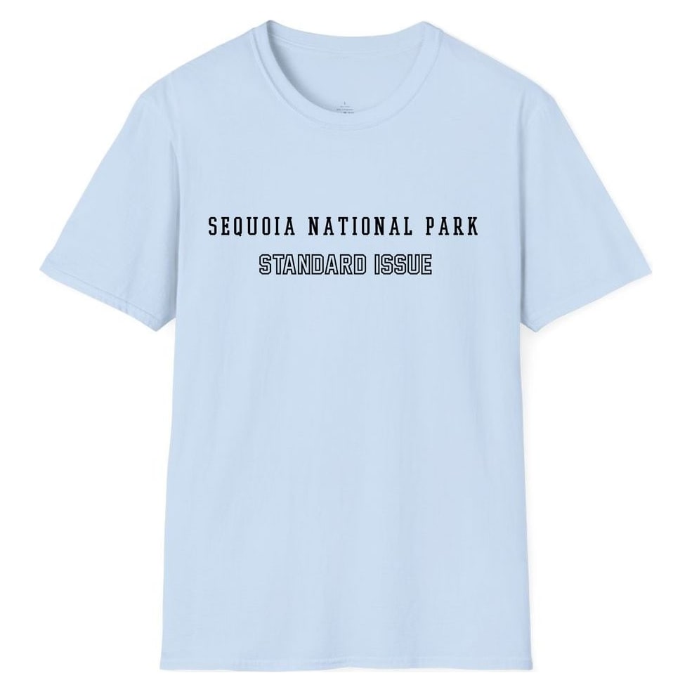 SEQUOIA NATIONAL PARK STANDARD ISSUE — Light Blue
