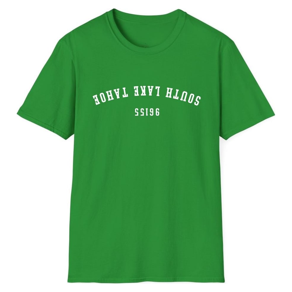 SOUTH LAKE TAHOE 96155 ARCHED - UPSIDE DOWN — Irish Green