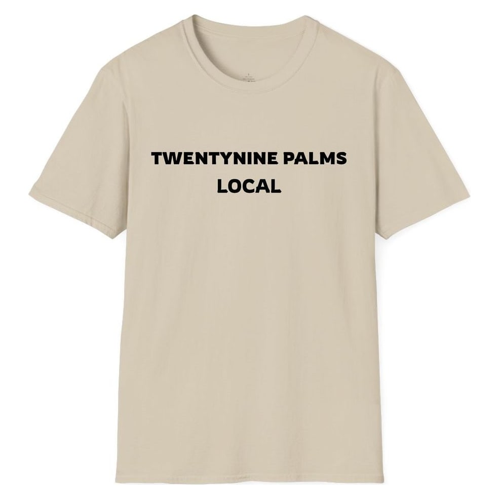 TWENTYNINE PALMS LOCAL — Sand