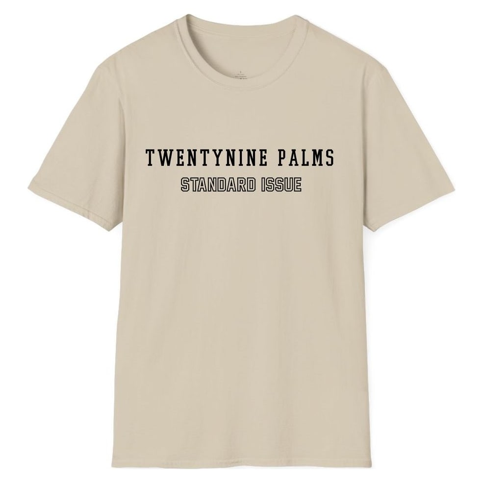 TWENTYNINE PALMS STANDARD ISSUE — Sand