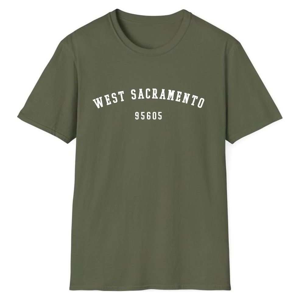 WEST SACRAMENTO 95605 ARCHED — Military Green