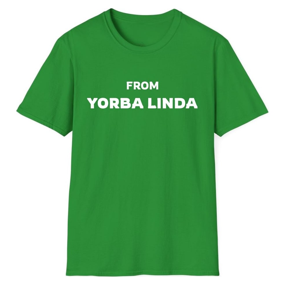 FROM YORBA LINDA — Irish Green