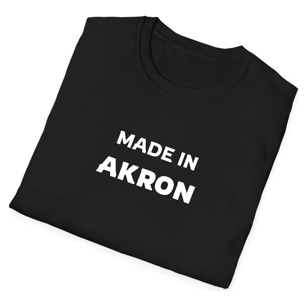 MADE IN Akron — Black — view 4