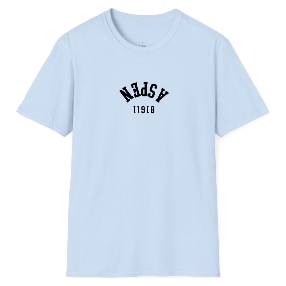 ASPEN 81611 ARCHED - UPSIDE DOWN — Light Blue