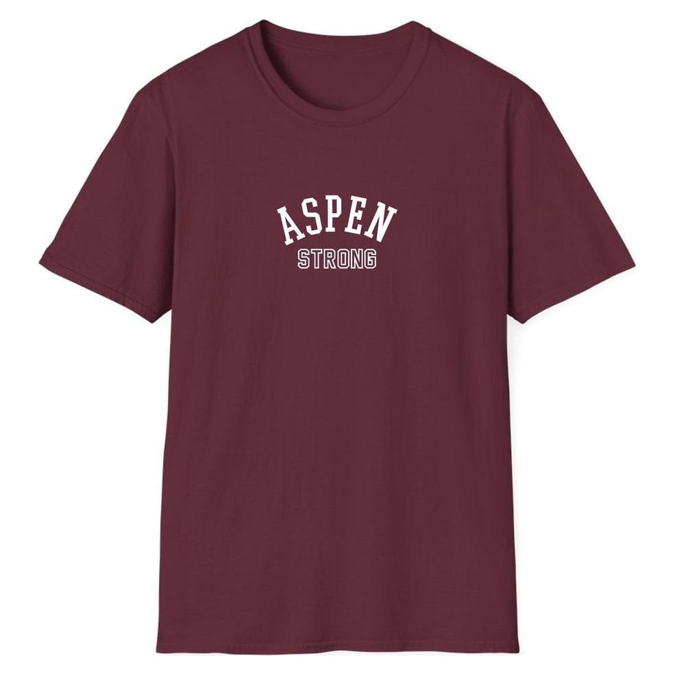 ASPEN STRONG — Maroon
