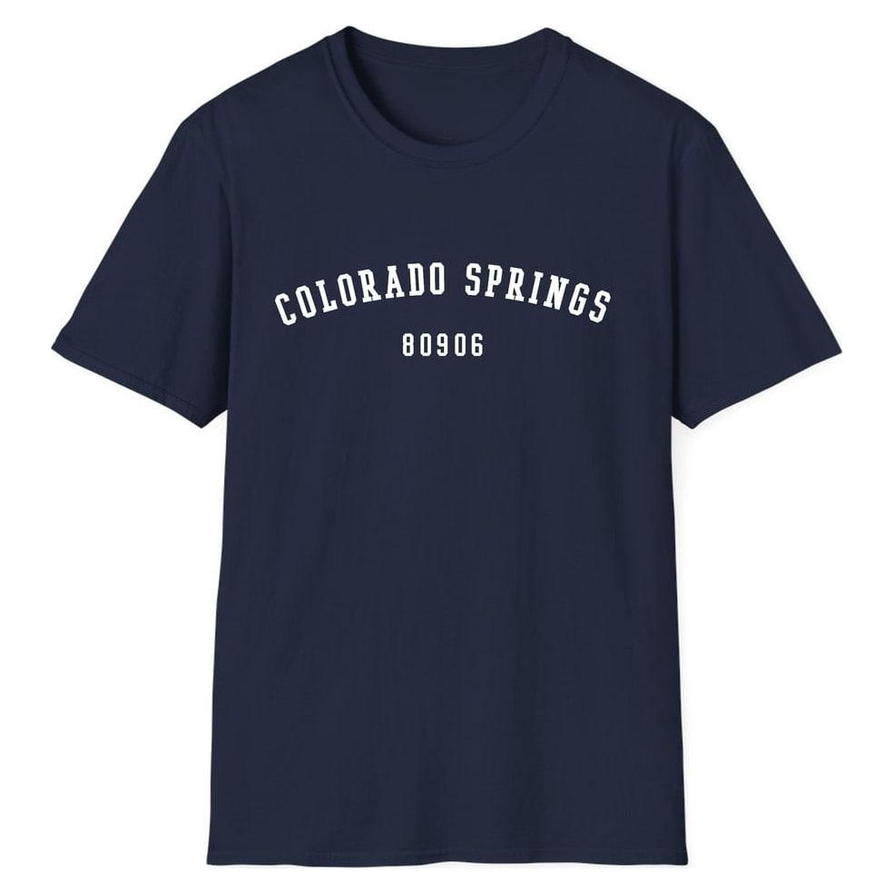 Colorado Springs 80906 Arched — Navy