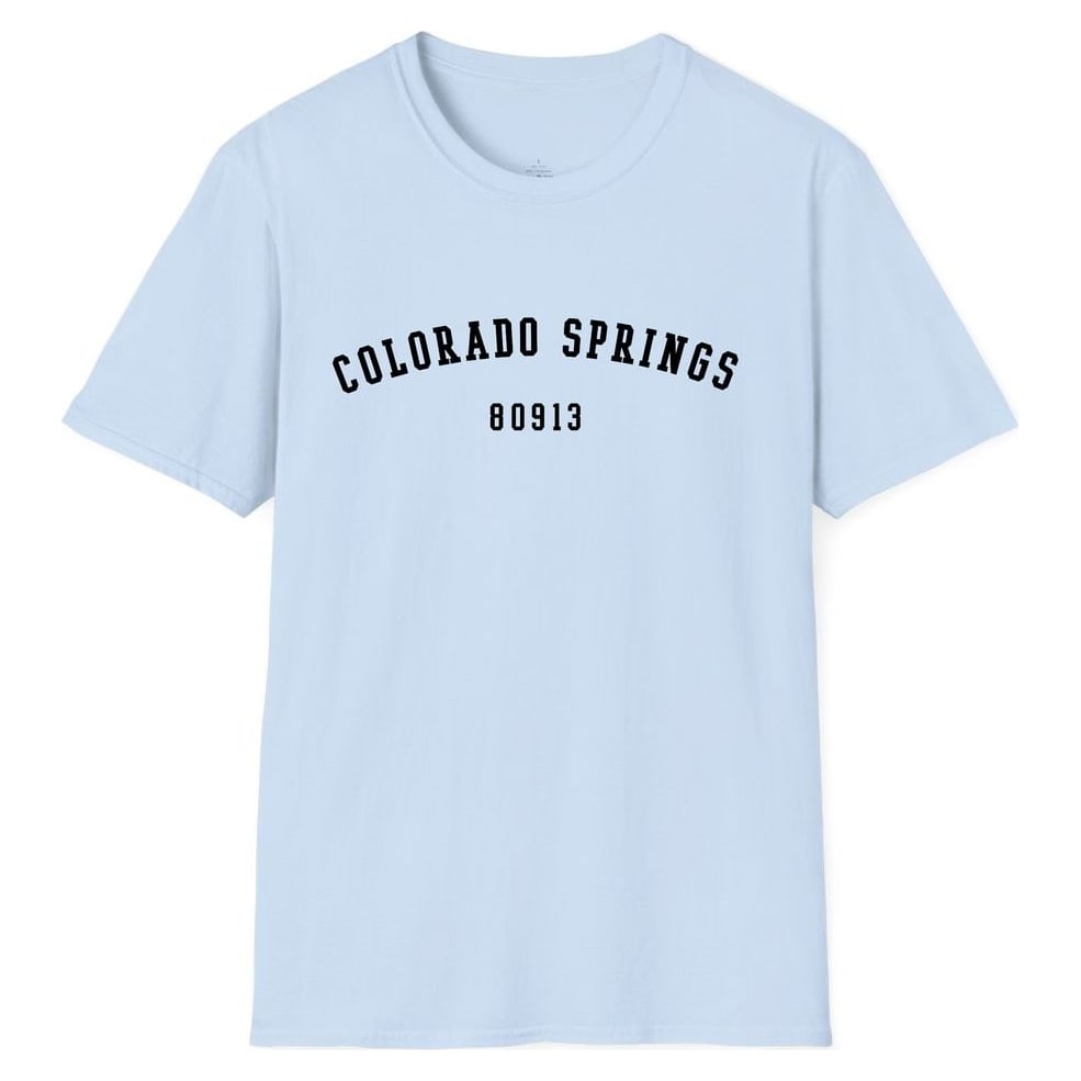 Colorado Springs 80913 Arched — Light Blue