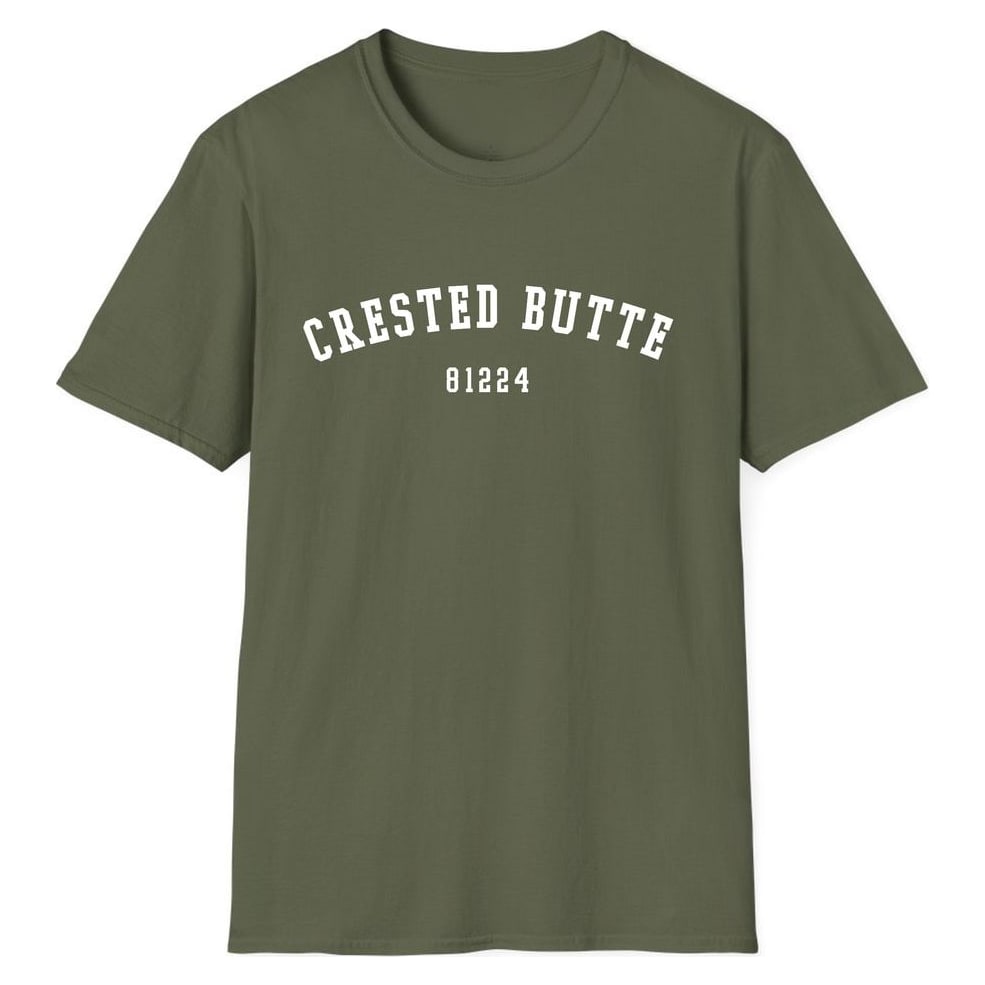 CRESTED BUTTE 81224 ARCHED — Military Green