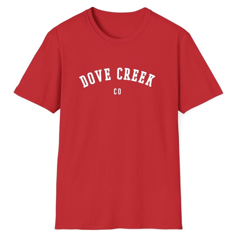 DOVE CREEK COLORADO ARCHED — Red