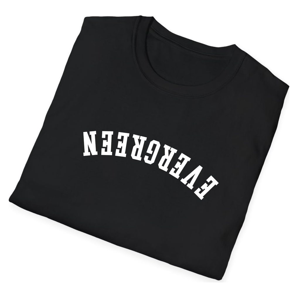 Evergreen ARCHED - UPSIDE DOWN — Black — view 4