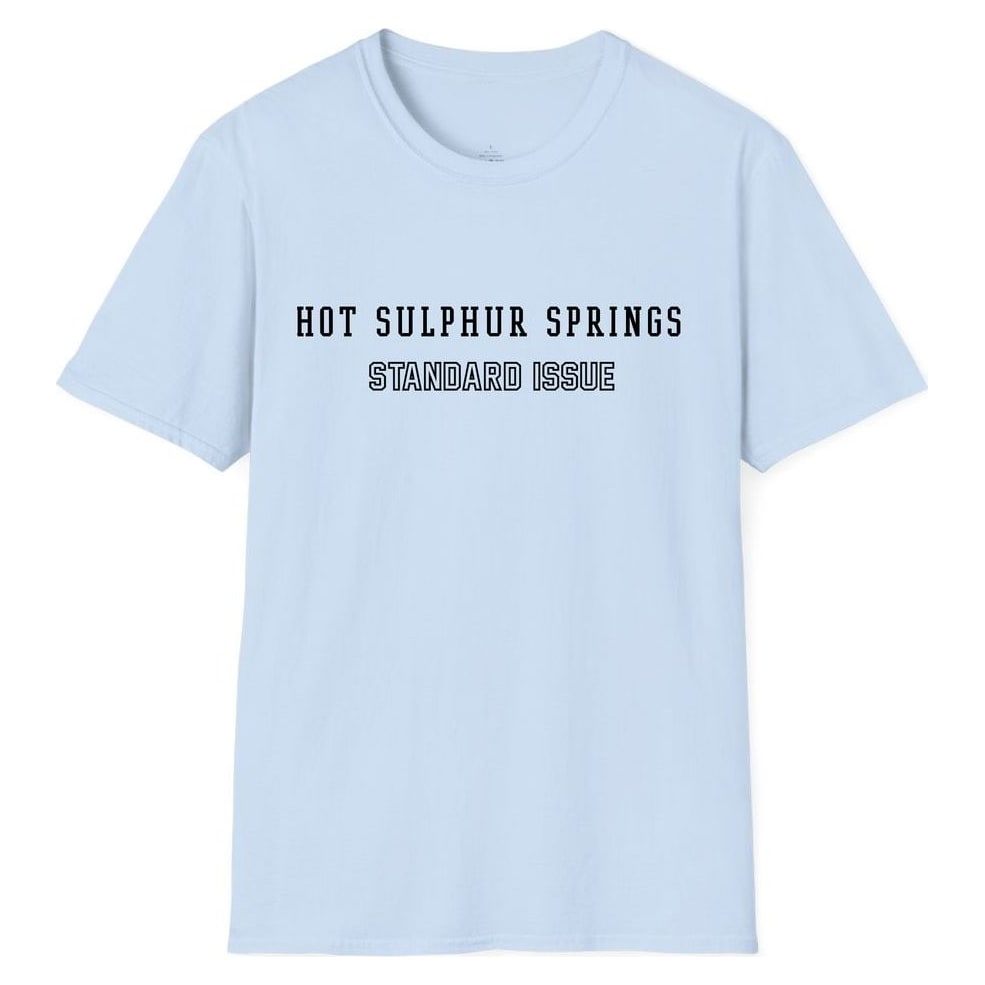 HOT SULPHUR SPRINGS STANDARD ISSUE — Light Blue