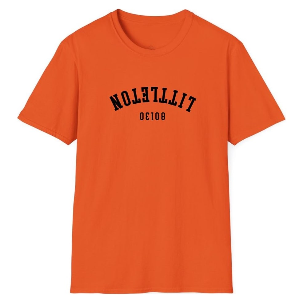 Littleton 80130 Arched - Upside Down — Orange