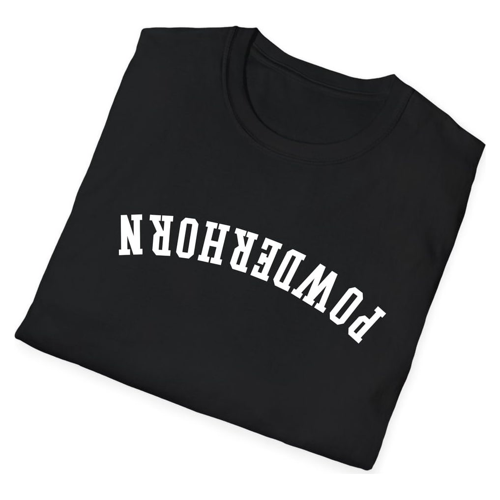 Powderhorn ARCHED - UPSIDE DOWN — Black — view 4