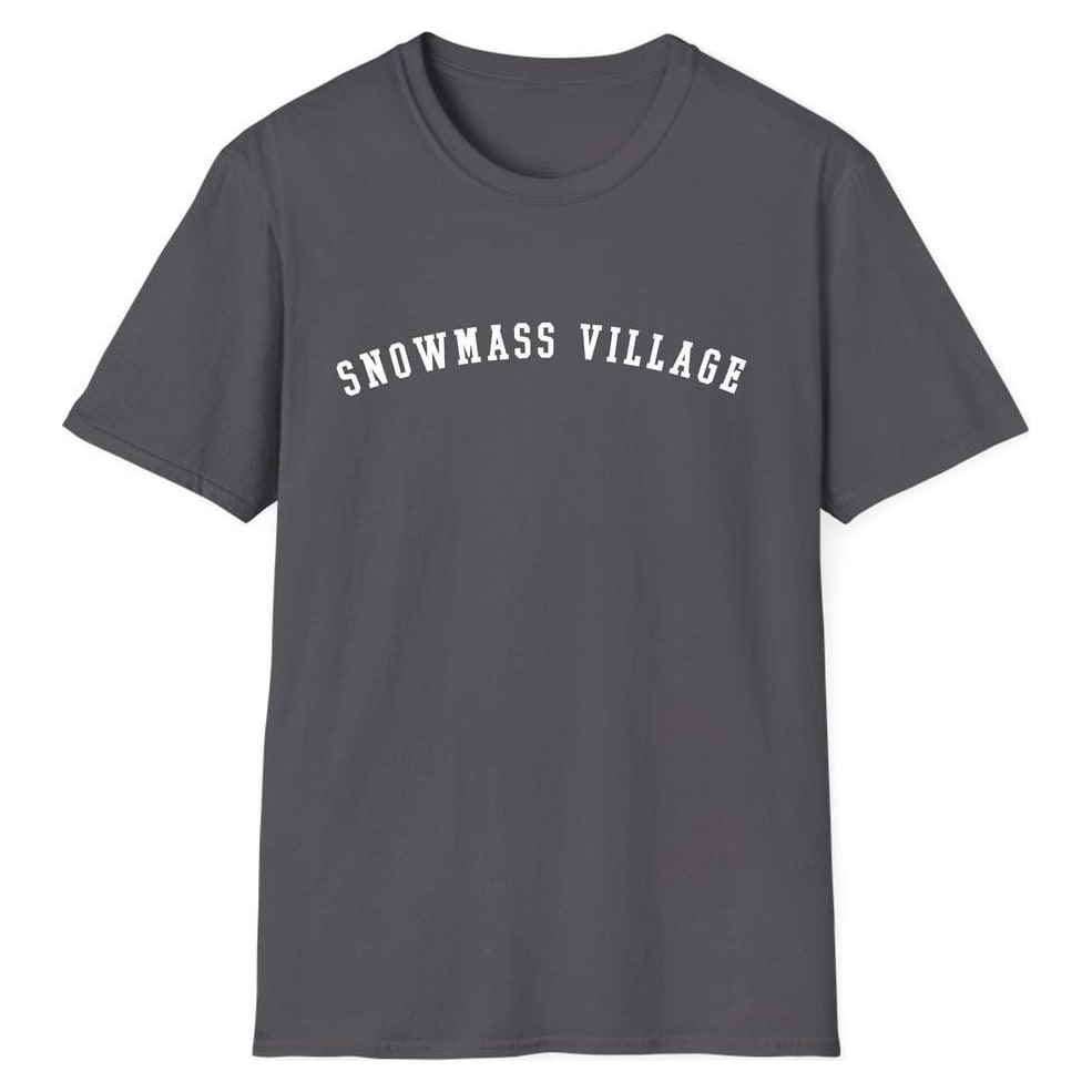 SNOWMASS VILLAGE ARCHED — Charcoal