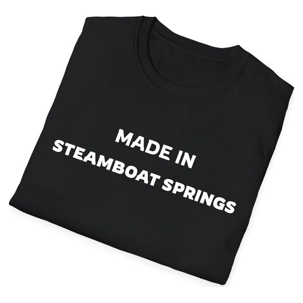 MADE IN Steamboat Springs — Black — view 4