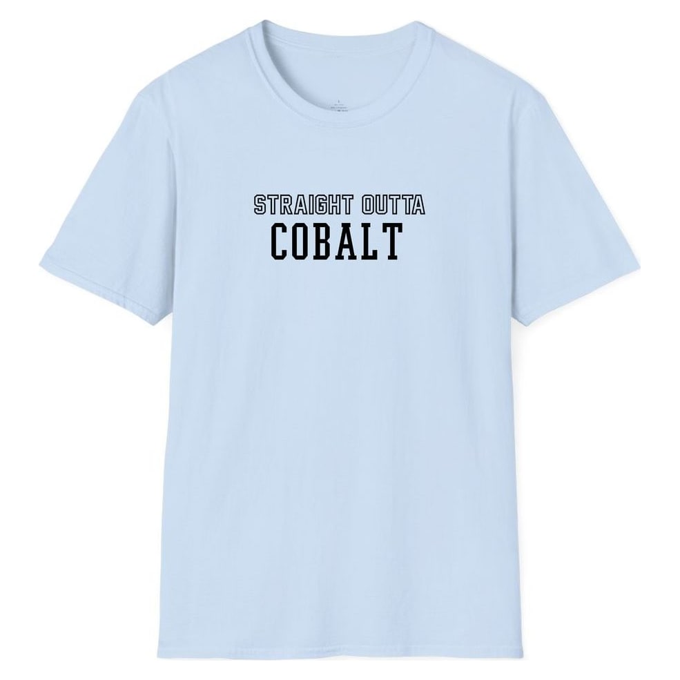 STRAIGHT OUTTA COBALT — Light Blue