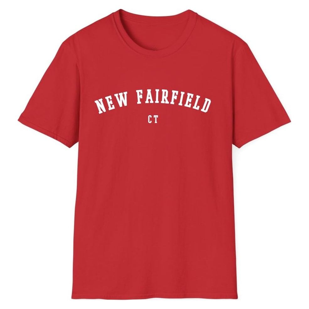 NEW FAIRFIELD CONNECTICUT ARCHED — Red
