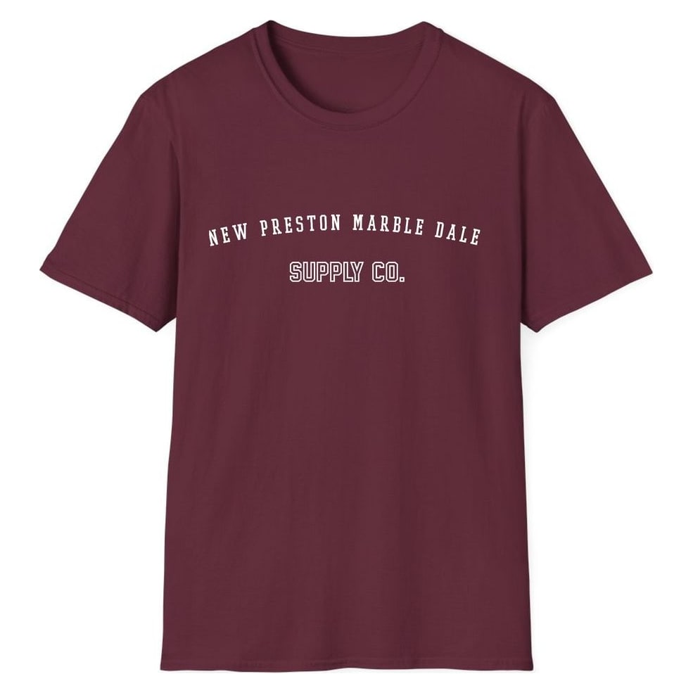 NEW PRESTON MARBLE DALE SUPPLY CO. — Maroon