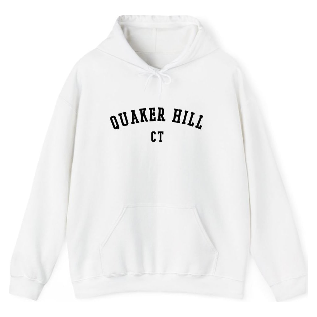 QUAKER HILL CONNECTICUT ARCHED — White